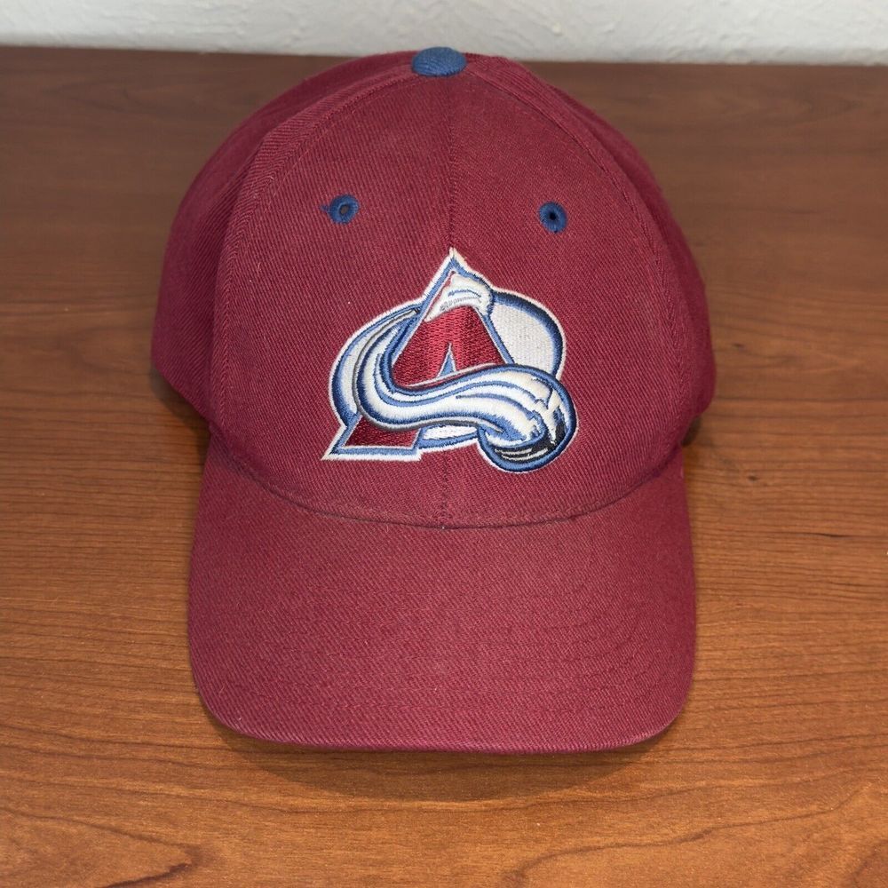 Colorado Avalanche Hat Cap Snapback Red One Size Zephyr Wool‎ Blend NHL Puma